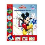 LIBRO COLOREAR AQUA MAGIC MICKEY
