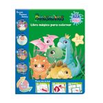 LIBRO COLOREAR AQUA MAGIC DINOSAURIOS