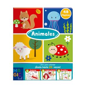 Libro Colorear Magico Animales 4151485811