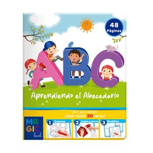 Libro Colorear Magico Abecedario 4151485815
