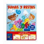 LIBRO COLOREAR MAGICO SUMAS Y RESTAS