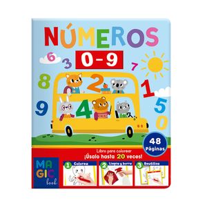 Libro Colorear Magico Numeros 4151485818
