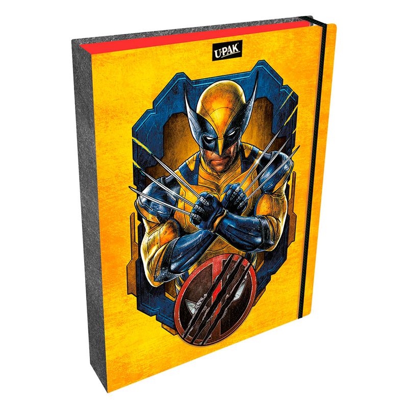 CARPETA CARTA 3ARG PASTA DURA DEADPOOL