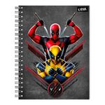 CUADERNO PROFESIONAL 100H RAYAS DEADPOOL