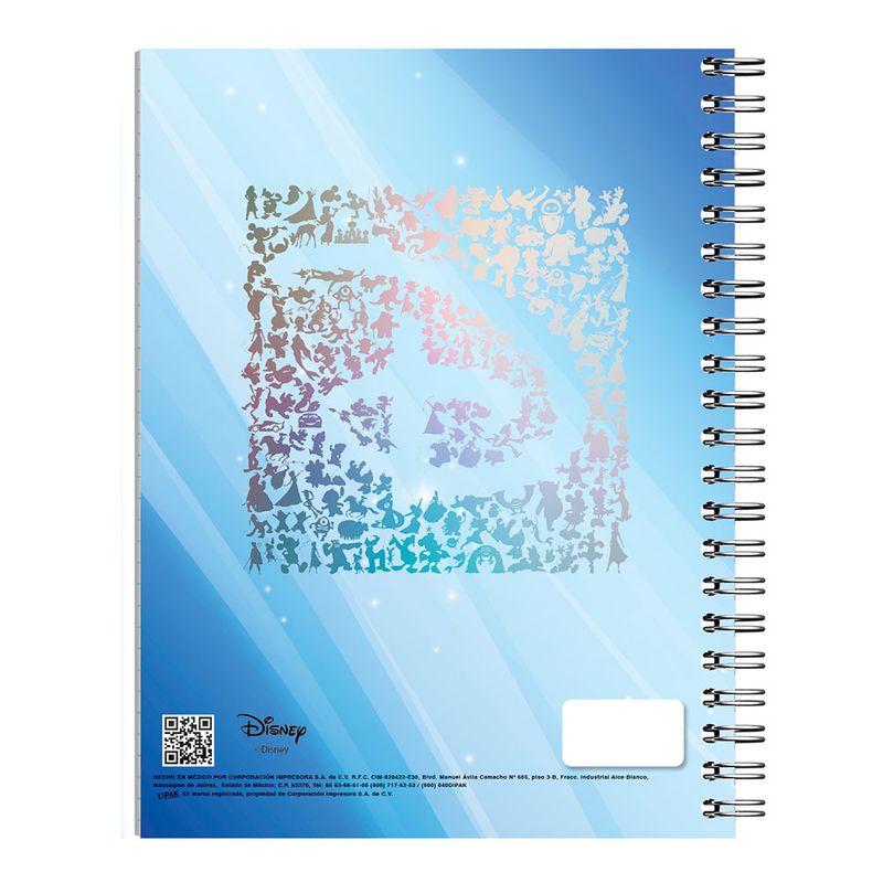 CUADERNO PROFESIONAL 100H RAYAS DISNEY POR SIEMPRE