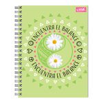 CUADERNO PROFESIONAL 100H C-7 FLORES DE ONDA