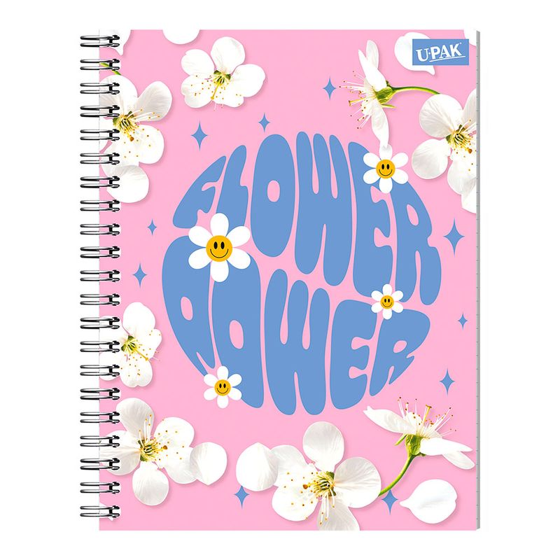 CUADERNO PROFESIONAL 100H C-7 FLORES DE ONDA