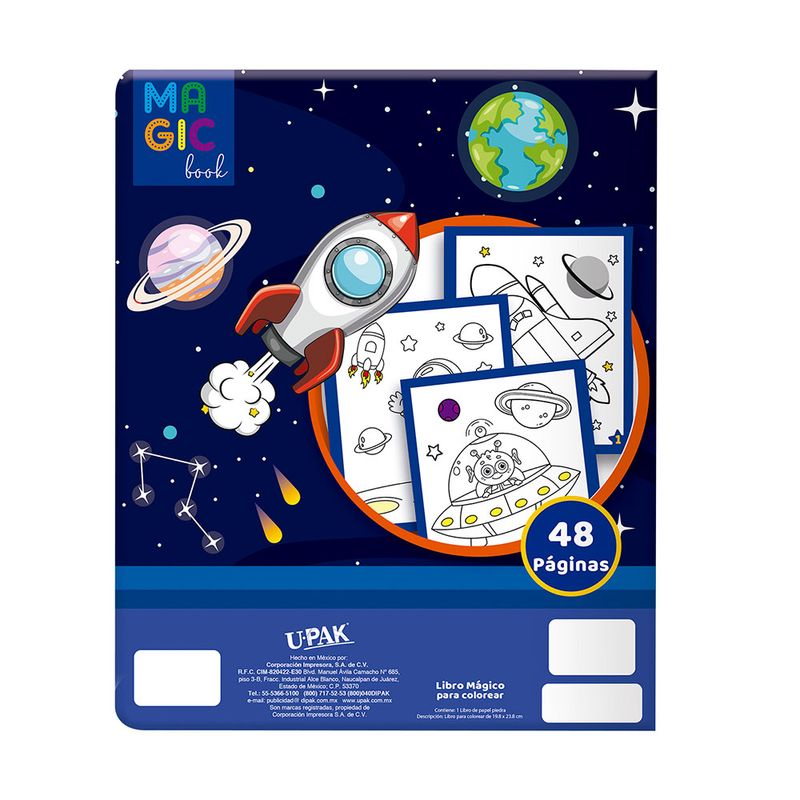 LIBRO COLOREAR MAGICO UNIVERSO