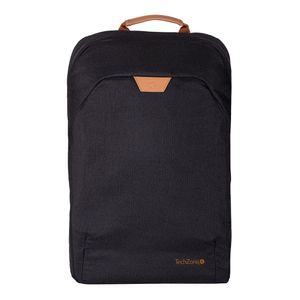 Mochila Para Laptop 15.6 Techzone Ecologica Rpet Negro Tzlbp56W-N