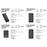 BATERIA PORTATIL STF CARGA ULTRA RAPIDA, 50000 mAh NEGR0