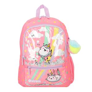 Mochila Infantil Xtrem Logan Pink Unicorn 151064-9839