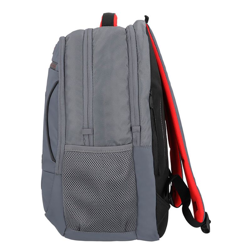 MOCHILA JUVENIL XTREME GAMMA GRIS/ROJO