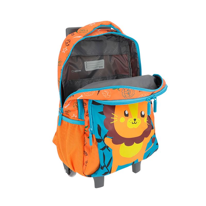 MOCHILA CON RUEDAS KINDER XTREME ORANGE LION