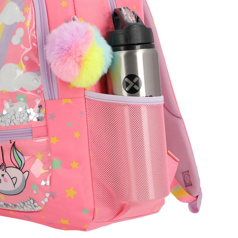 MOCHILA INFANTIL XTREM LOGAN PINK UNICORN