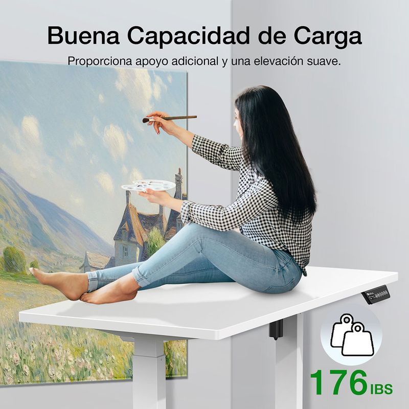 MESA PARA LAPTOP AJUSTABLE ELECTRICA 1HORA ESCRITORIO ERGONOMICO