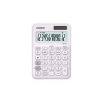CALCULADORA ESCRITORIO CASIO MS-20UC-WE-W-DC 12DIG CHICA SOLAR/BATERIA BLANCA