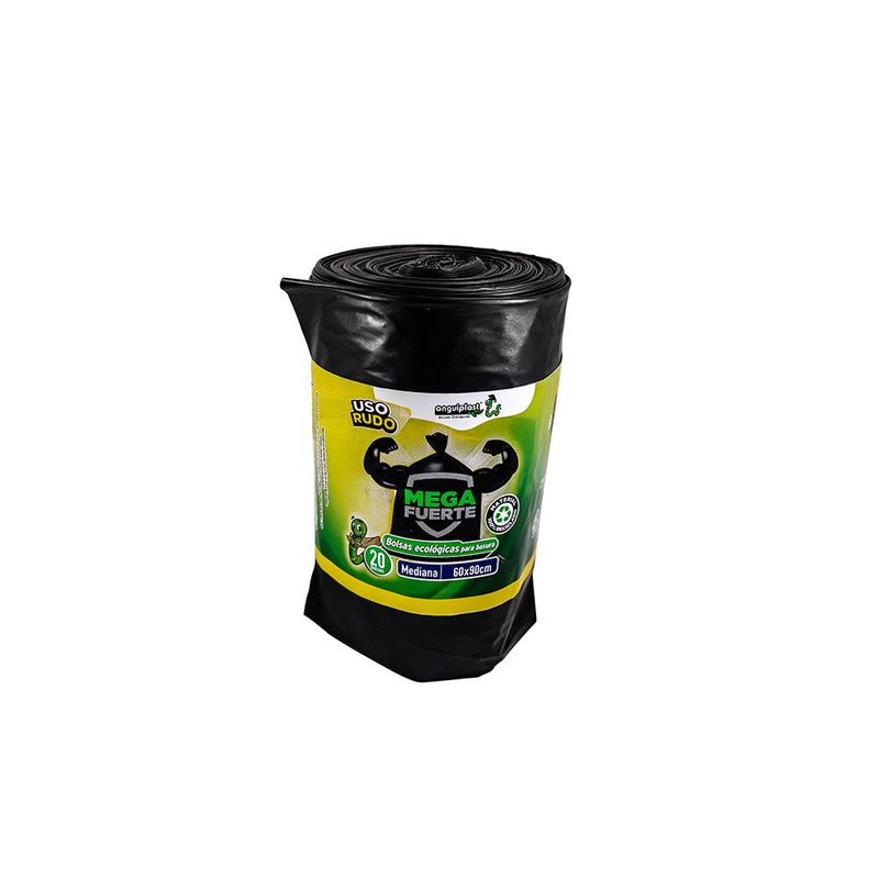 BOLSA NEGRA ROLLO KILO 60 X 90 CM ANGUIPLAST