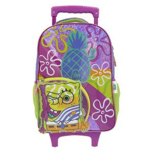 Mochila Con Ruedas Primaria Bob Esponja Bob003-Bp135T