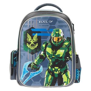 Mochila Primaria Halo Gris Hal024-Bp141A