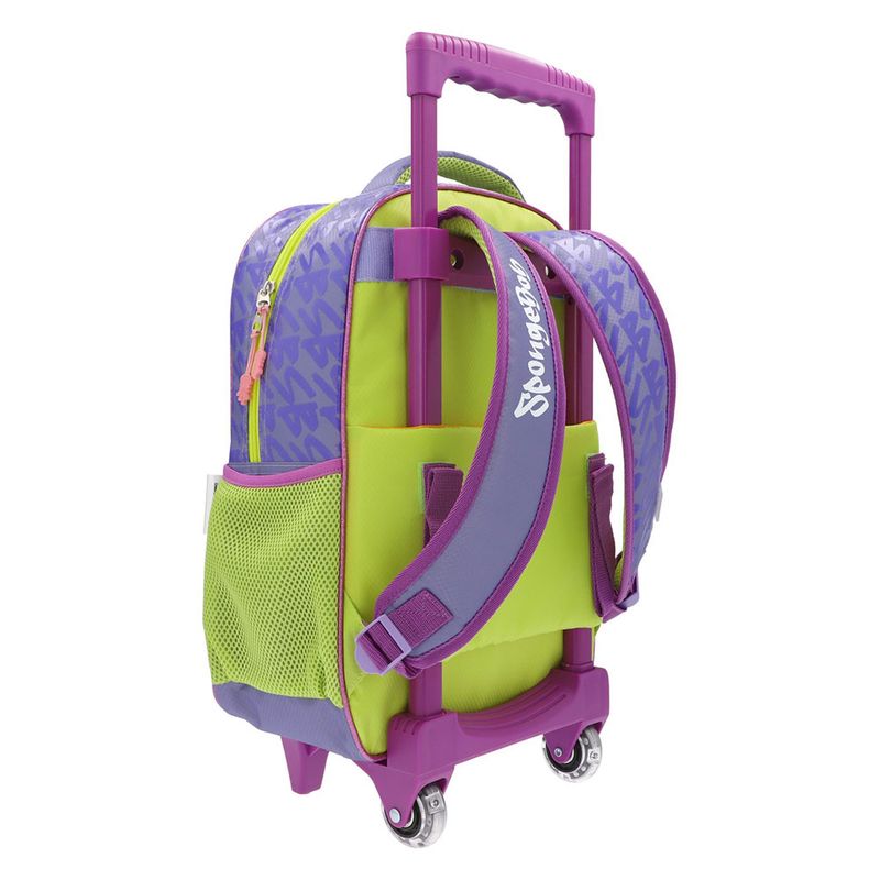 MOCHILA CON RUEDAS PRIMARIA BOB ESPONJA