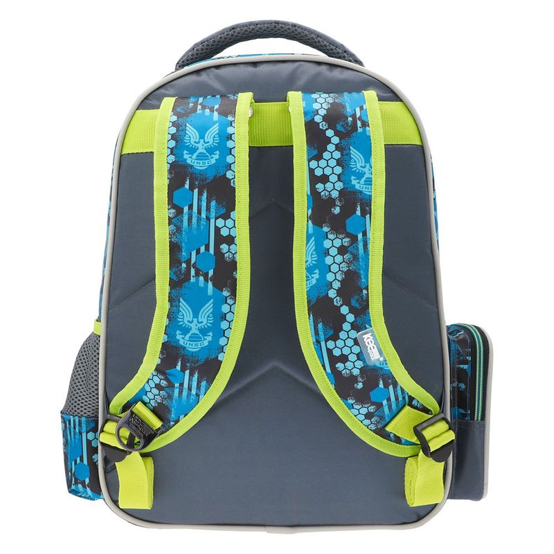 MOCHILA PRIMARIA HALO GRIS