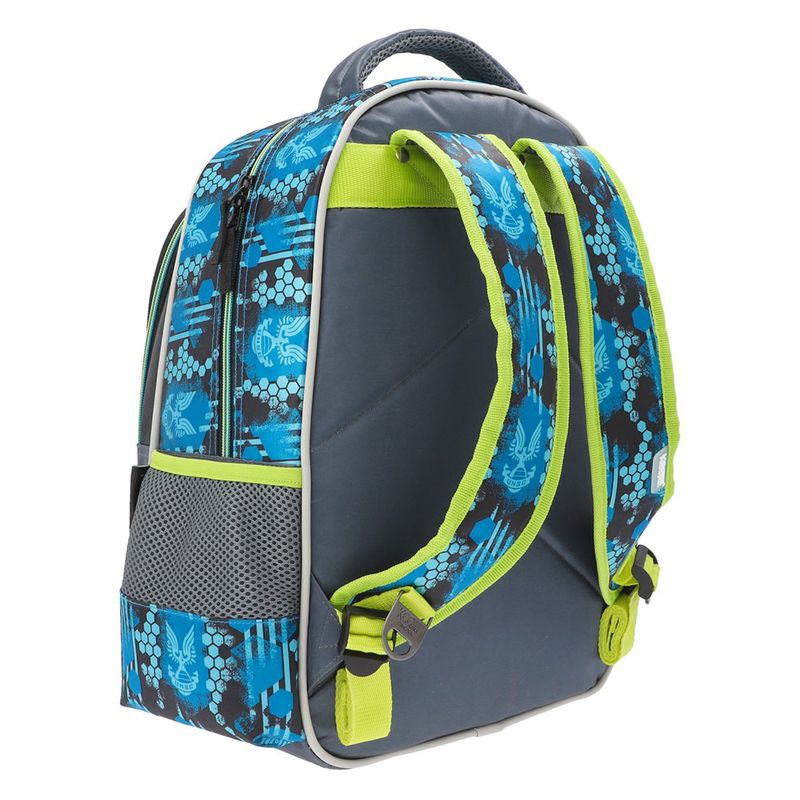 MOCHILA PRIMARIA HALO GRIS