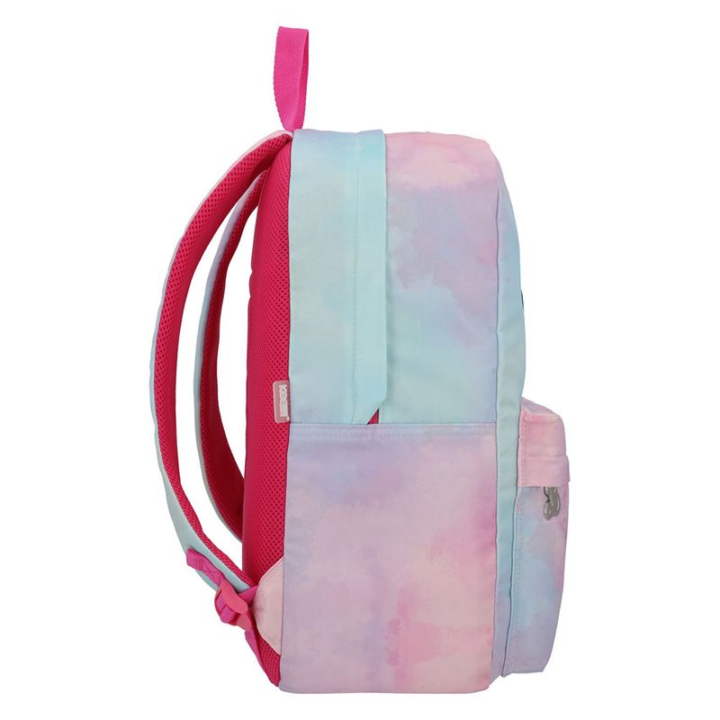 MOCHILA PRIMARIA BARBIE ROSA/AZUL