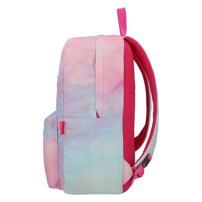 MOCHILA PRIMARIA BARBIE ROSA/AZUL