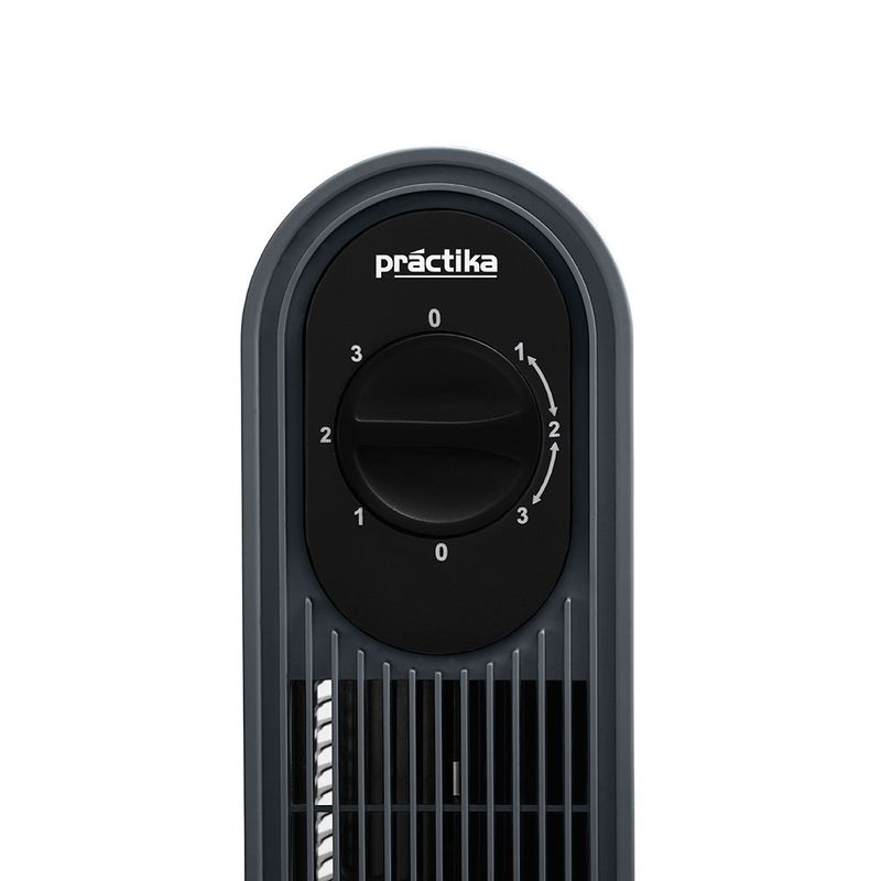 VENTILADOR DE TORRE PISA 32" NEGRO