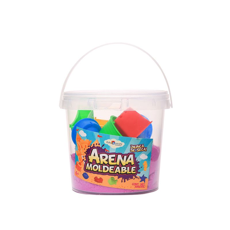 JUEGO DE ARENA PARA MOLDEAR 500GRS