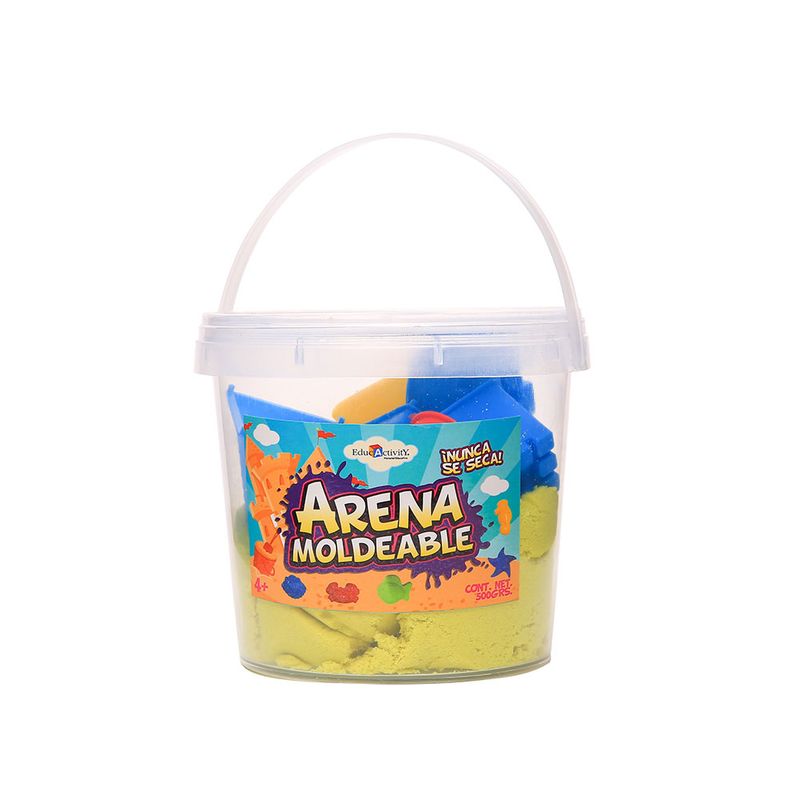 JUEGO DE ARENA PARA MOLDEAR 500GRS