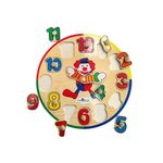 JUEGO DIDACTICO RELOJ PAYASO