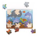 JUEGO MADERA ROMPECABEZAS OCEANO