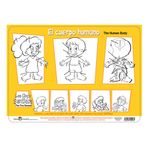 TAPETE EDUCATIVO EL CUERPO HUMANO