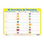 TAPETE EDUCATIVO FORMULARIO DE GEOMETRIA