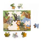 JUEGO MADERA ROMPECABEZAS SELVA