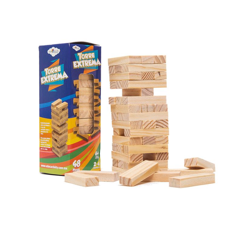 JUEGO TIPO JENGA "TORRE EXTREMA"