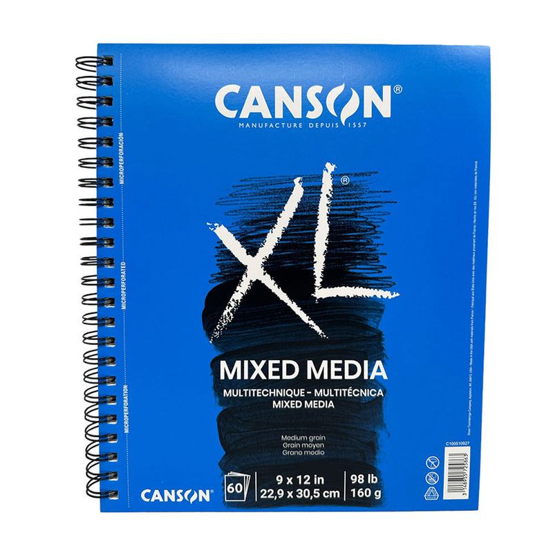 BLOCK DE DIBUJO XL MIX MEDIA 60HJS