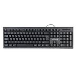 TECLADO ALAMBRICO TECHZONE QWERTY USB WIN/MAC