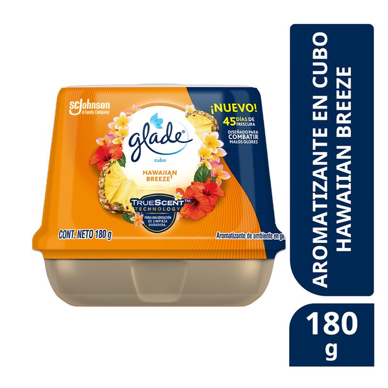 AROMATIZANTE GLADE EN GEL HAWAIIAN BREEZE 180GRS