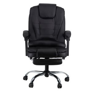 Sillon Ejecutivo Respaldo Alto Negro Con Reposapies D-07