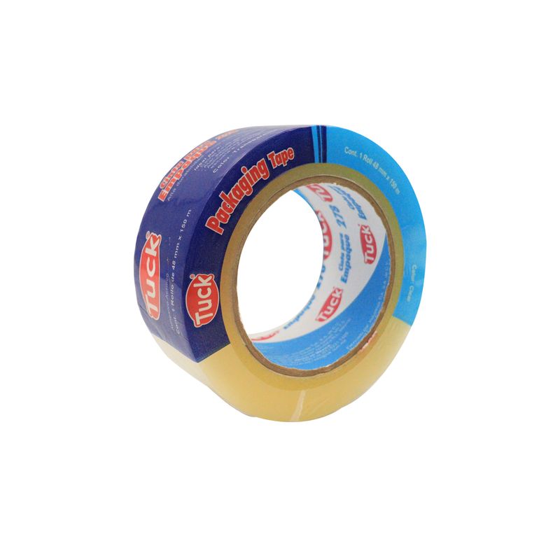CINTA EMPAQUE ACRILICA TRANSP 48X150MTS TUK