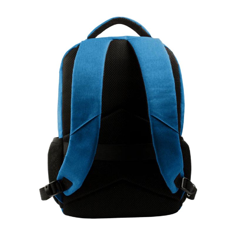 MOCHILA BACK PACK  PERFECT CHOICE P/LAPTOP 156" NEGRO AZUL