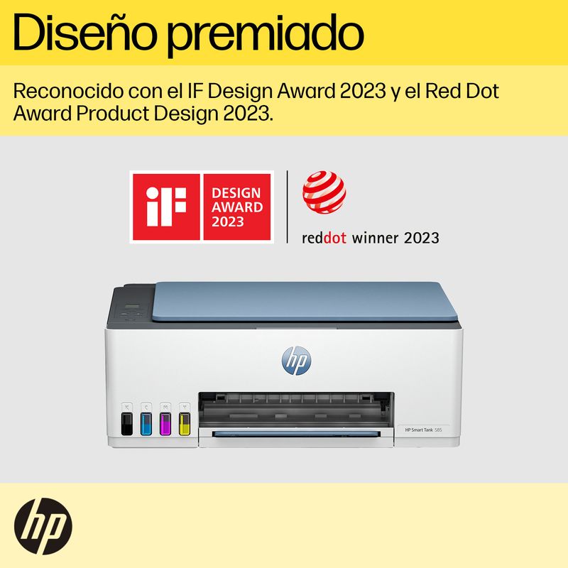 MULTIFUNCIONAL HP SMART TANK 585 TINTA CONTINUA COLOR WIFI