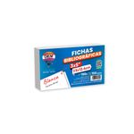 TARJETA BLANCA 3X5 CON 100 PARA ARCHIVO