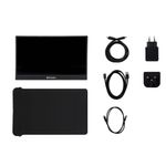 MONITOR PANTALLA TACTIL 156" VERBATIM PORTATIL FULL HD USB-C HDMI