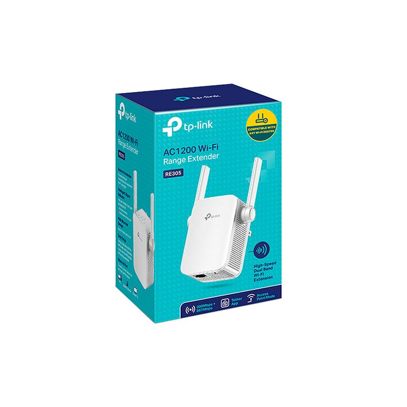 EXTENSOR DE RANGO WiFi AC1200 TP LINK RE305