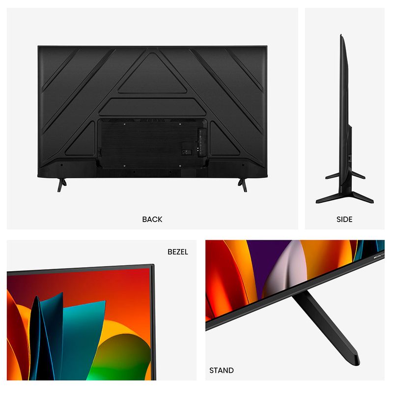 PANTALLA LED HISENSE A6N 50" 4K (3840 x 2160), SMART TV GOOGLE TV, WI-FI, 4 HDMI, 1 USB