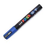 MARCADOR BASE AGUA GRUESO UNI POSCA AZUL