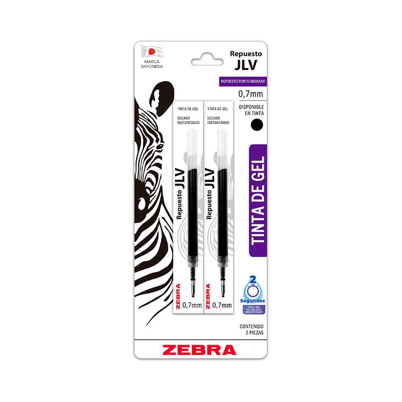 REPUESTO PARA BOLIGRAFO SARASA GRAND JLV NEGRO BLT CON 2
